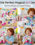 DIY Color-In Unicorn Plush Toy Kit