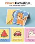 Educational Paper Folding Puzzle Game for Kids