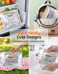 Reusable Aluminum Foil Sealable Storage Bags (10-Pieces)