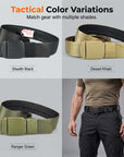 Tactical Travel Belt with Hidden Money Pocket