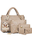 🎁Hot Sale 50% OFF⏳Women's Versatile 4-Piece Handbag Set