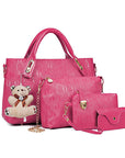 🎁Hot Sale 50% OFF⏳Women's Versatile 4-Piece Handbag Set