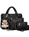 🎁Hot Sale 50% OFF⏳Women's Versatile 4-Piece Handbag Set