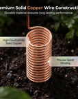 🔥Limited-time offer-Copper Spiral Antenna Plant Stakes