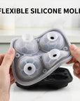 Football Shape Silicone Ice Ball Mold