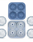 Football Shape Silicone Ice Ball Mold