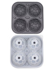 Football Shape Silicone Ice Ball Mold