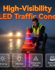 📢📢50% OFF !! ⏰Collapsible Reflective Road Cone