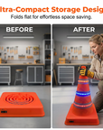 📢📢50% OFF !! ⏰Collapsible Reflective Road Cone