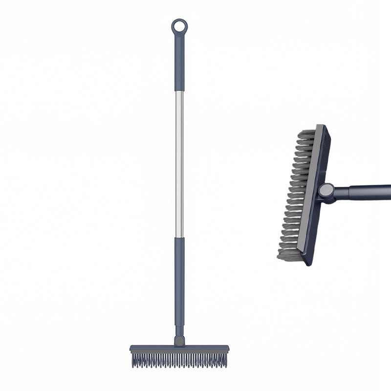 🧹 2-in-1 Grout &amp; Corner Scrubber Brush with Squeegee🫧