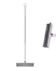 🧹 2-in-1 Grout & Corner Scrubber Brush with Squeegee🫧