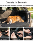 ⏳Time-Limited Special⏰Car Boot Liner Waterproof Pet Travel Mat – Non-slip & easy to clean – Protects trunk from dirt, spills & fur – perfect for dogs or outdoor gear 🐕