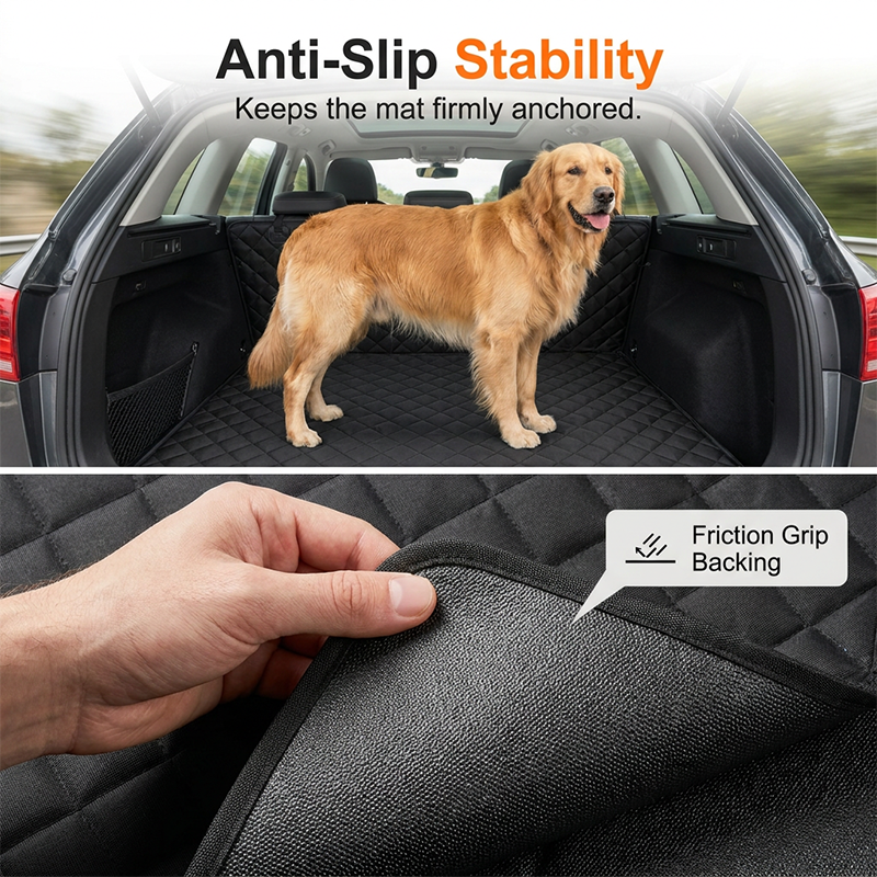 ⏳Time-Limited Special⏰Car Boot Liner Waterproof Pet Travel Mat – Non-slip &amp; easy to clean – Protects trunk from dirt, spills &amp; fur – perfect for dogs or outdoor gear 🐕