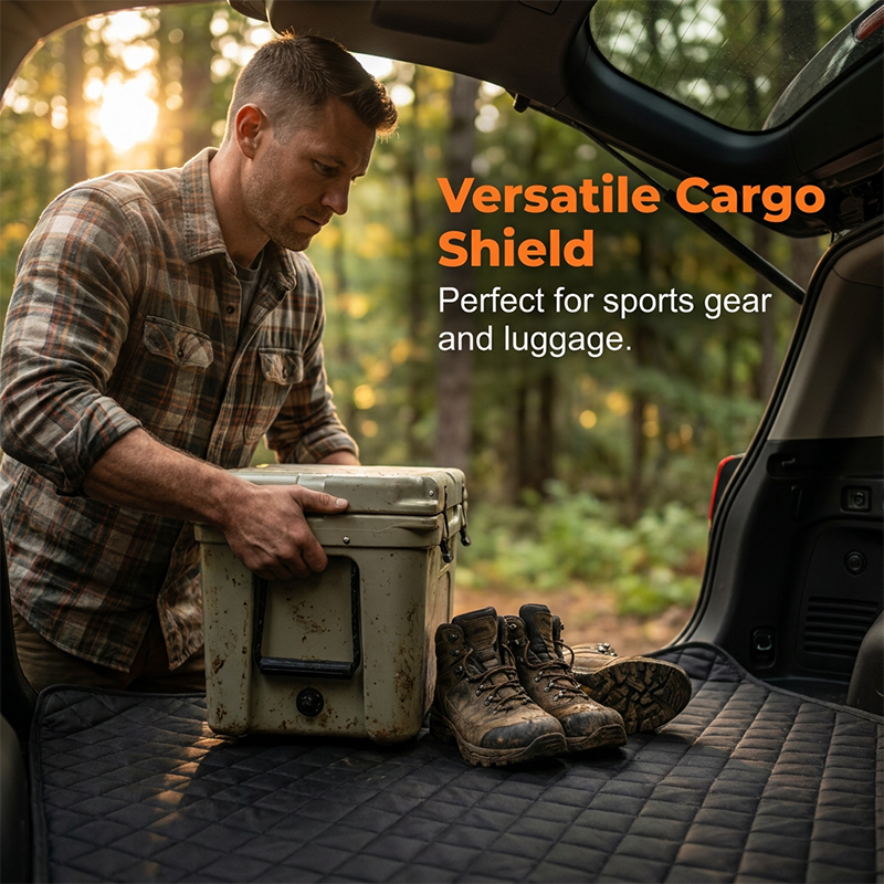 ⏳Time-Limited Special⏰Car Boot Liner Waterproof Pet Travel Mat – Non-slip &amp; easy to clean – Protects trunk from dirt, spills &amp; fur – perfect for dogs or outdoor gear 🐕