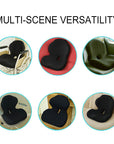 Ergonomic Seat Cushion With Lumbar Support