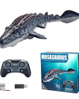 2.4G RC Mosasaurus Swimming Toy with Spray