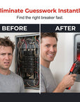 Digital Circuit Breaker Finder and Outlet Tester Kit