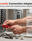 Digital Circuit Breaker Finder and Outlet Tester Kit