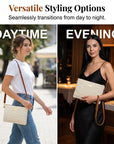 👜 LIMITED-TIME 50% OFF! 💥 Women's Woven Straw Shoulder Clutch Bag – Lightweight, Versatile, Metallic Accents ✨