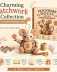 ⏳LIMITED TIME SALE 50% OFF🐭🧵Handcrafted Vintage Mouse Plush Sewing Kit