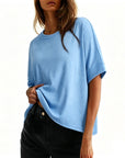 Women's Comfortable Crew-Neck T-Shirt