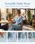 Women's V-Neck High Waist Wide Leg Jumpsuit