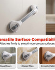 Drill-Free Suction Cup Grab Bar