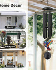 Vintage Metal Memorial Wind Chimes for Garden