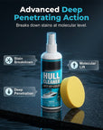 Boat Hull Cleaner 100ml Stain and Scum Line Remover