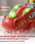 Double-Decker Dinosaur Transport Truck Toy