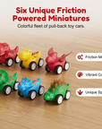 Double-Decker Dinosaur Transport Truck Toy