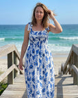 🌸Women's Summer Elegant Floral Strap Dress – Effortless Summer Resort Style ✨