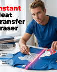 Clothing Print Remover Heat Transfer Logo and Adhesive Cleaner