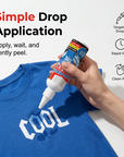 Clothing Print Remover Heat Transfer Logo and Adhesive Cleaner