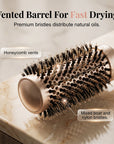 Professional Volumizing Round Hair Brush