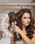 Professional Volumizing Round Hair Brush