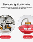 ⛺ LIMITED-TIME 50% OFF! ✨ Camping Gas Burner – 5800W, Piezo Ignition, Windproof 🔥