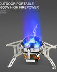 ⛺ LIMITED-TIME 50% OFF! ✨ Camping Gas Burner – 5800W, Piezo Ignition, Windproof 🔥