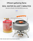 ⛺ LIMITED-TIME 50% OFF! ✨ Camping Gas Burner – 5800W, Piezo Ignition, Windproof 🔥