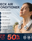 🥳2026 HOT SALE🥳💞50K+ SOLD!🍃💨 50% OFF! Neck Air Conditioner Fan – Ultra‑quiet, 360° rotating, 3 speeds. Hands‑free cooling, long battery. Summer essential! 😎🌬️